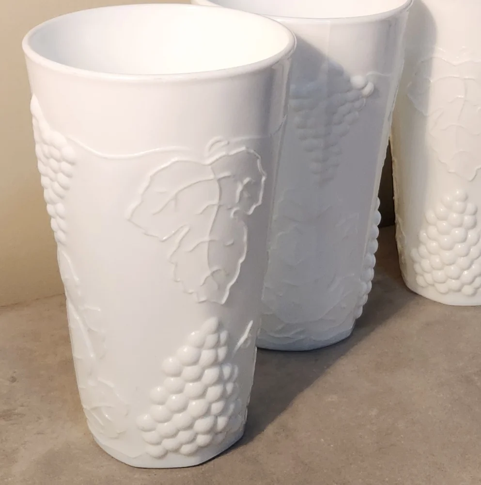 🔅Milkglass Tumblers 6